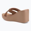 Дамски чехли Ipanema High Fashion II Slide brown/glitter/pink 3