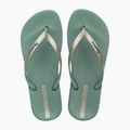 Дамски джапанки Ipanema Anat Connect II green/gold 2