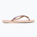 Дамски джапанки Havaianas Slim Glitter II ballet rose / golden blush 2