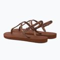 Дамски джапанки Havaianas Twist brown H4144756 3
