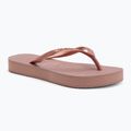 Джапанки Havaianas Slim Platform crocus rose за жени