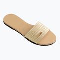 Дамски чехли Havaianas You Malta Metallic golden 8