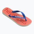 Havaianas Top Logomania 2 джапанки бяло 8