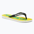 Джапанки Havaianas Top Logomania 2 white / black