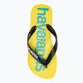 Джапанки Havaianas Top Logomania 2 white / black 5