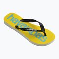 Джапанки Havaianas Top Logomania 2 white / black 8