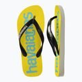 Havaianas Top Logomania 2 джапанки бяло / черно 11