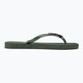 Дамски джапанки Havaianas Square Logo Metallic green olive 2
