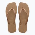 Дамски джапанки Havaianas Square Logo Metallic rose gold / rose gold 11