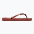 Дамски джапанки Havaianas Square Logo Metallic mahogany 2