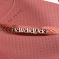 Дамски джапанки Havaianas Square Logo Metallic mahogany 12