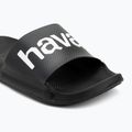 Havaianas Classic Logomania джапанки флотско черно 7