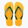 Джапанки Havaianas Brasil Logo pop yellow 10