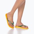 Джапанки Havaianas Brasil Logo pop yellow 14