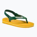 Детски сандали Havaianas Baby Brasil Logo II pop yellow / amazon