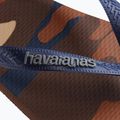 Мъжки джапанки Havaianas Top Camu dark brown 12