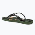 Мъжки джапанки Havaianas Top Camu olive green / black 3