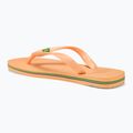 Джапанки Havaianas Brasil Logo peach 3