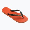 Джапанки Havaianas Brasil Logo sunset orange 8