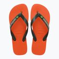 Джапанки Havaianas Brasil Logo sunset orange 10