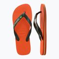 Джапанки Havaianas Brasil Logo sunset orange 11