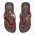 Мъжки джапанки Havaianas Top Tribo dark brown 9