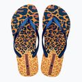 Дамски джапанки Ipanema Animal Print VI yellow/pearly blue 2