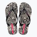 Джапанки Ipanema Animal Print VI beige/black/pink за жени 2