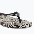 Джапанки Ipanema Animal Print VI beige/black/pink за жени 7