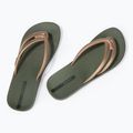 Дамски джапанки Ipanema Comfy green/gold 3
