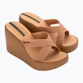Дамски джапанки Ipanema High Fashion II Slide beige/glitter beige/green 8