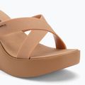 Дамски джапанки Ipanema High Fashion II Slide beige/glitter beige/green 7
