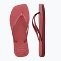 Дамски джапанки Havaianas Square Logo Pop Up pau brasil 11