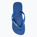Джапанки Havaianas Brasil Logo Neon star blue / star blue 5