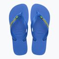 Джапанки Havaianas Brasil Logo Neon star blue / star blue 10