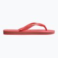 Havaianas Brasil Лого тропически коралови джапанки 3