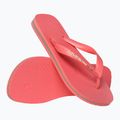 Havaianas Brasil Лого тропически коралови джапанки 6