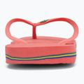 Havaianas Brasil Лого тропически коралови джапанки 6
