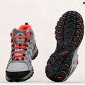Дамски ботуши за трекинг Columbia Redmond III Mid Wp steam/red coral 19