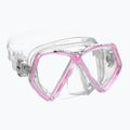 Детски комплект за шнорхелинг Mares Combo Zephir Junior pink/clear 2