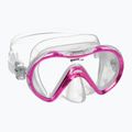 Детски комплект за шнорхелинг Mares Combo Seahorse pink/clear 2