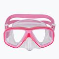 Маска за гмуркане Mares Puffer pink pink/clear 2