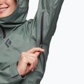 Дамско яке Black Diamond Stormline Stretch Rain Jacket laurel green 4