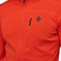 Мъжки суитшърт за трекинг Black Diamond Coefficient Fleece Hoody red AP7440208001 3