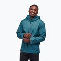 Мъжко дъждобранно яке Black Diamond Stormline Stretch creec blue
