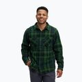 Мъжка трекинг риза Black Diamond Project Heavy Flannel palm green/anthracite plaid