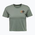 Дамска тениска Black Diamond Faded Crop laurl green 4
