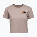 Дамска тениска Black Diamond Faded Crop бледо лилаво 4