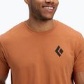 Мъжки Black Diamond Equipmnt For Alpinist SS Tee moab brown 4