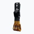 Комплект примки за катеренеримки Black Diamond Hotforge Quickpack Set 6 бр. 12 cm amber